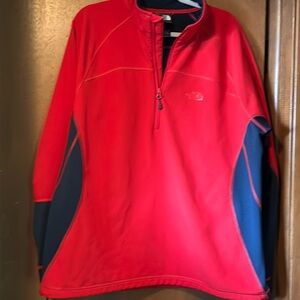 Men's NorthFace quarter zip jacket. XL